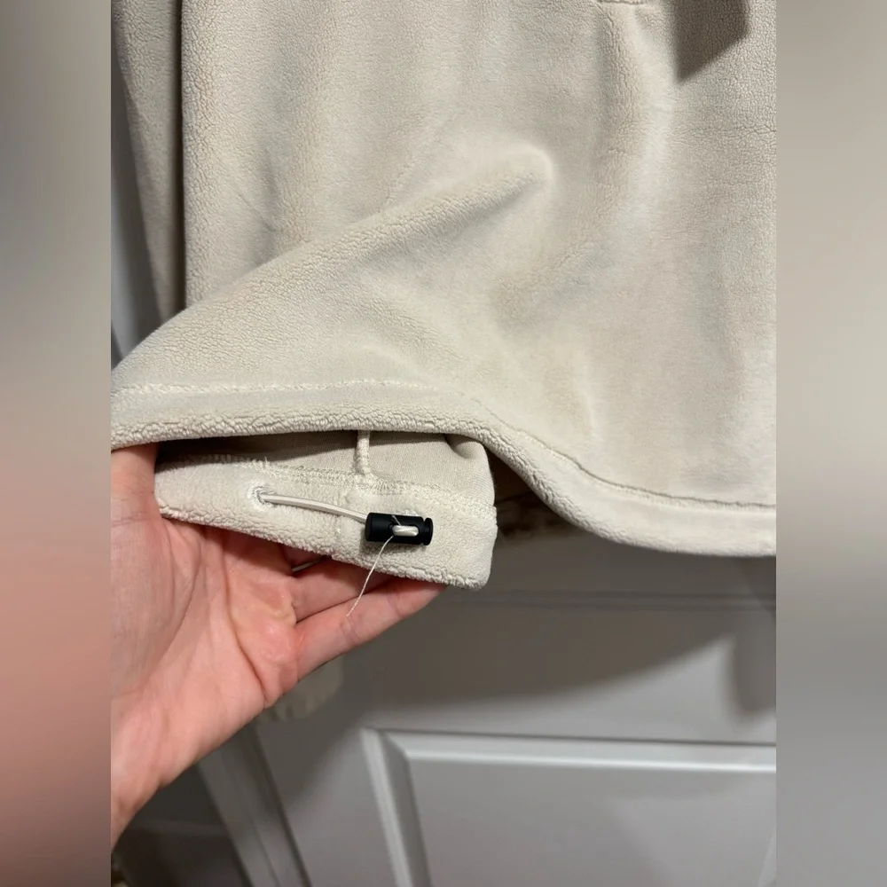 NWT Oner Active FLEECE OVERSIZED CROP 1/2 ZIP SWEATSHIRT - Picture 10 of 10